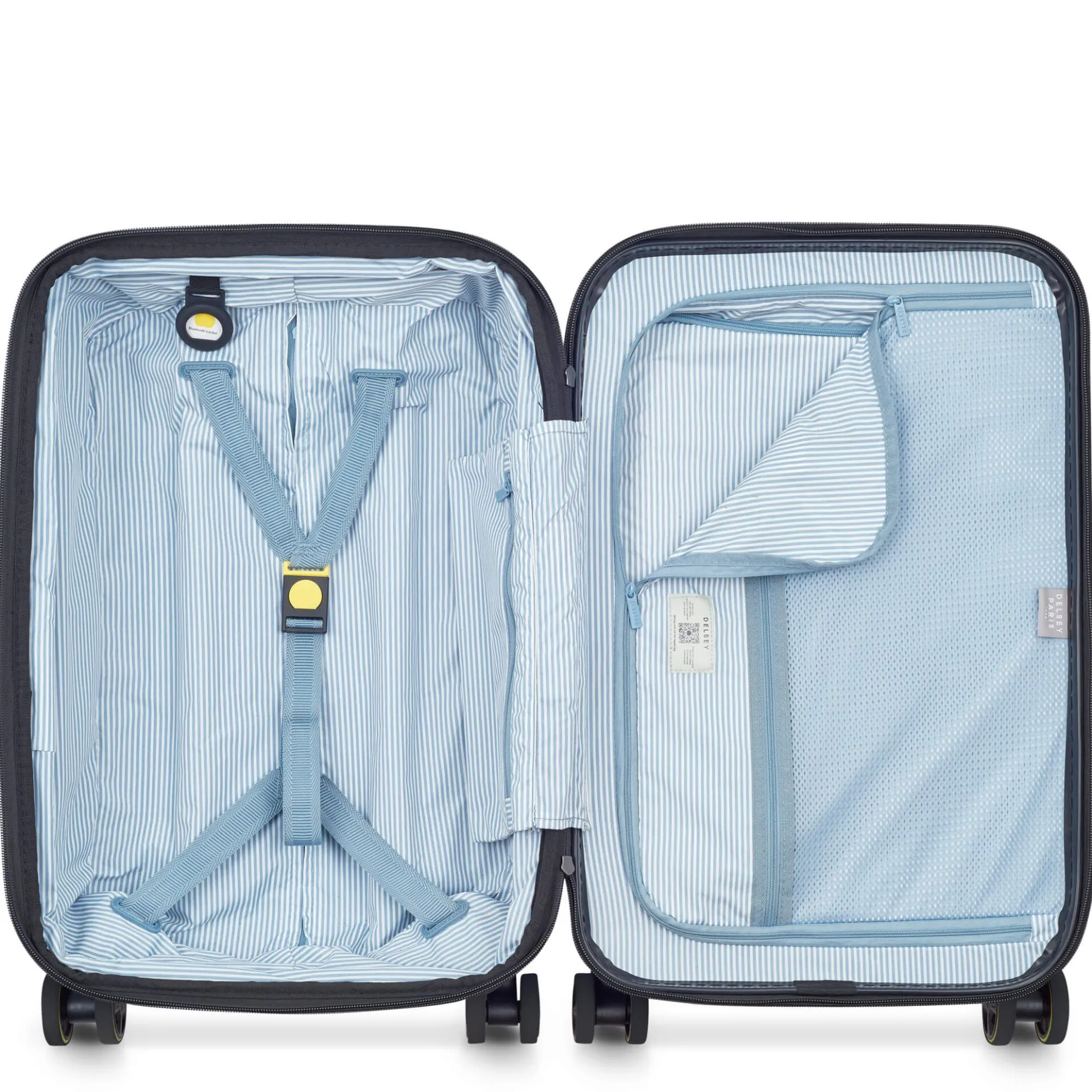 Turenne 2.0 - 4-Rollen-Kabinentrolley S 56 cm erw. (nachtblau)