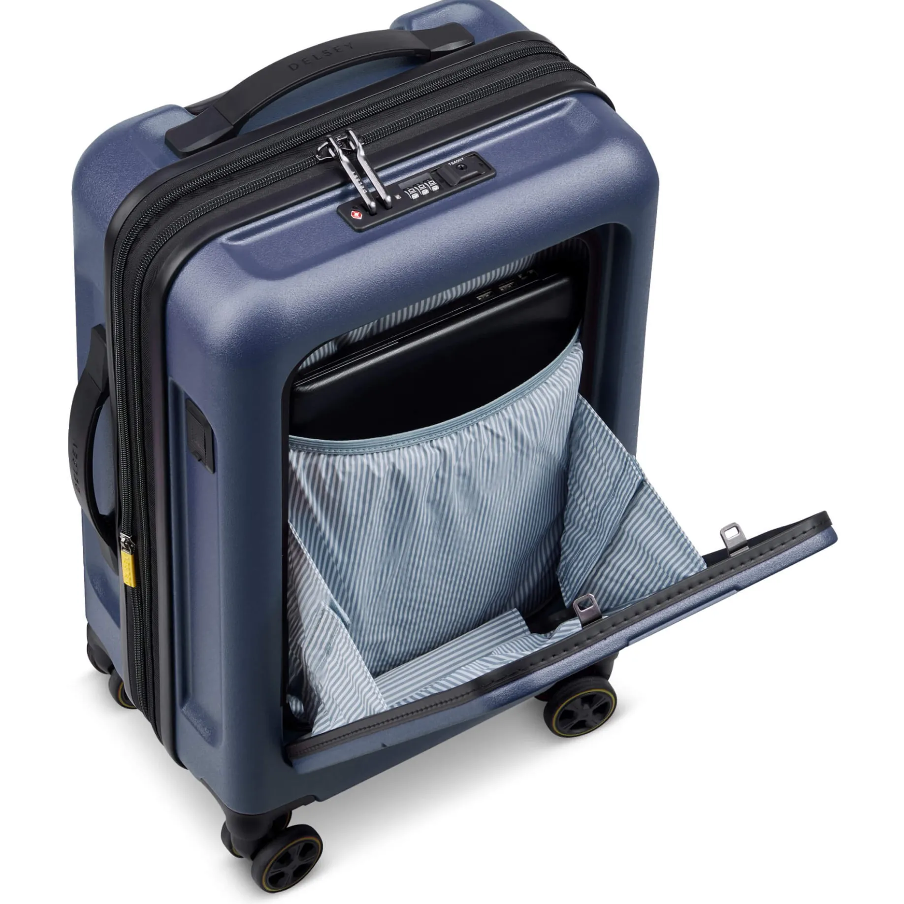 Turenne 2.0 - 4-Rollen-Kabinentrolley S 56 cm erw. (nachtblau)