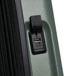 Turenne 2.0 - 4-Rollen-Kabinentrolley S 56 cm erw. (grün)