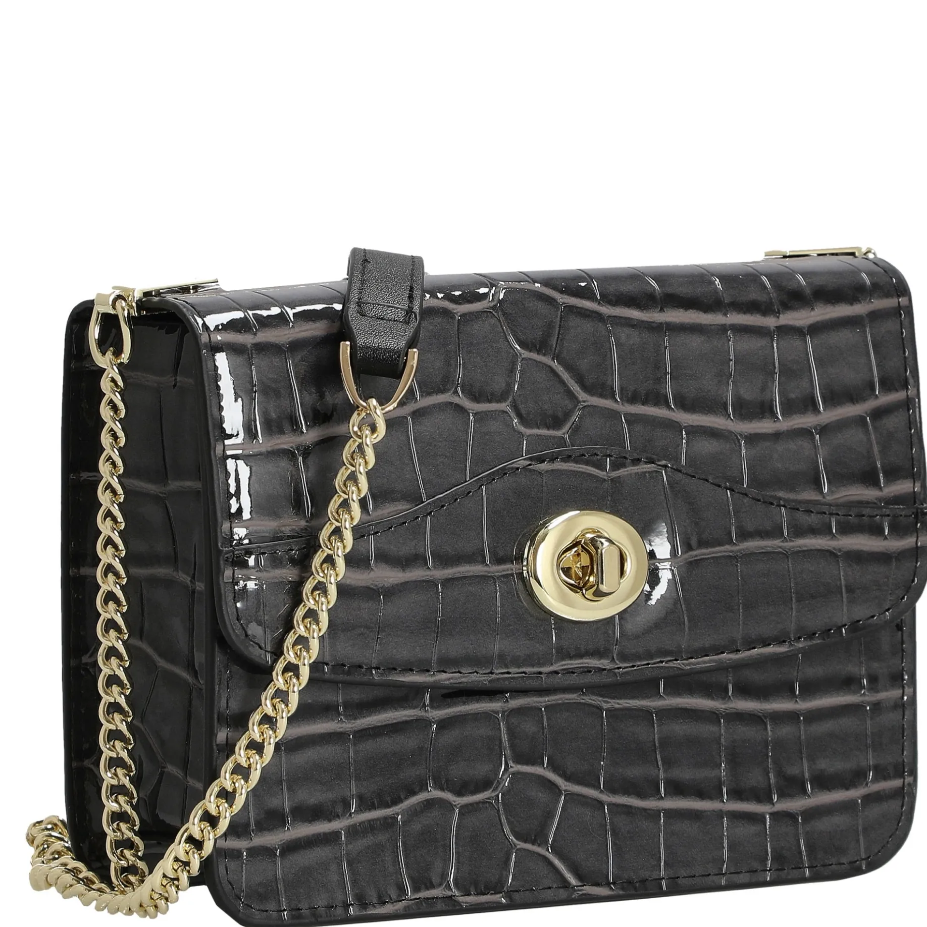 Tuuli Small - Umhängetasche 17 cm (antracite/gold)