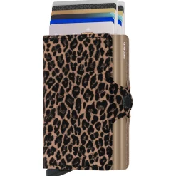 Twinwallet Leo - Geldbörse 16cc 10.2 cm RFID (beige)