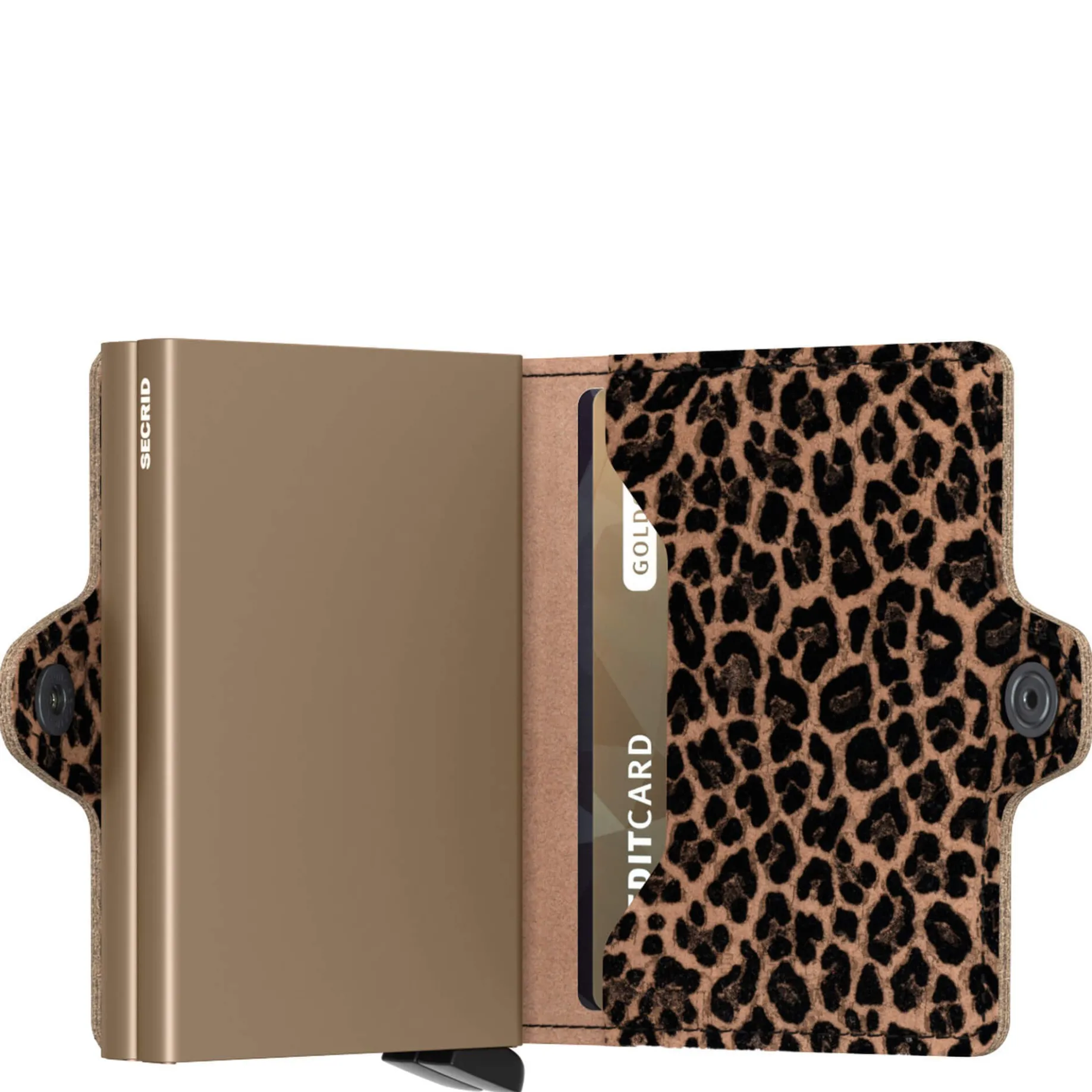 Twinwallet Leo - Geldbörse 16cc 10.2 cm RFID (beige)