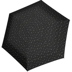 U.200 Ultra Light Duomatic - Taschenschirm Regenschirm (rain black)
