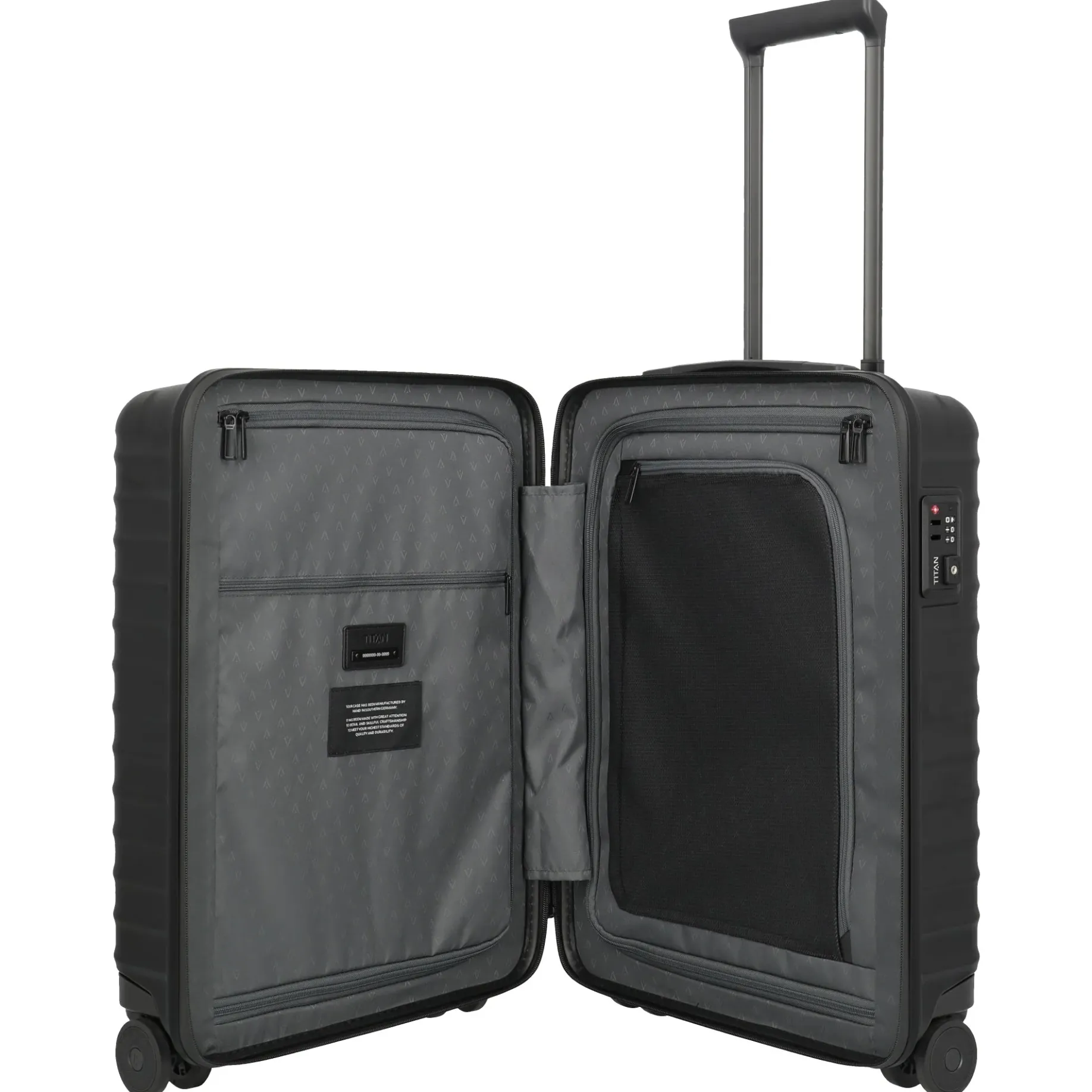 UPGRADE - 4-Rollen-Kabinentrolley S 55/23 cm (nightshade black)