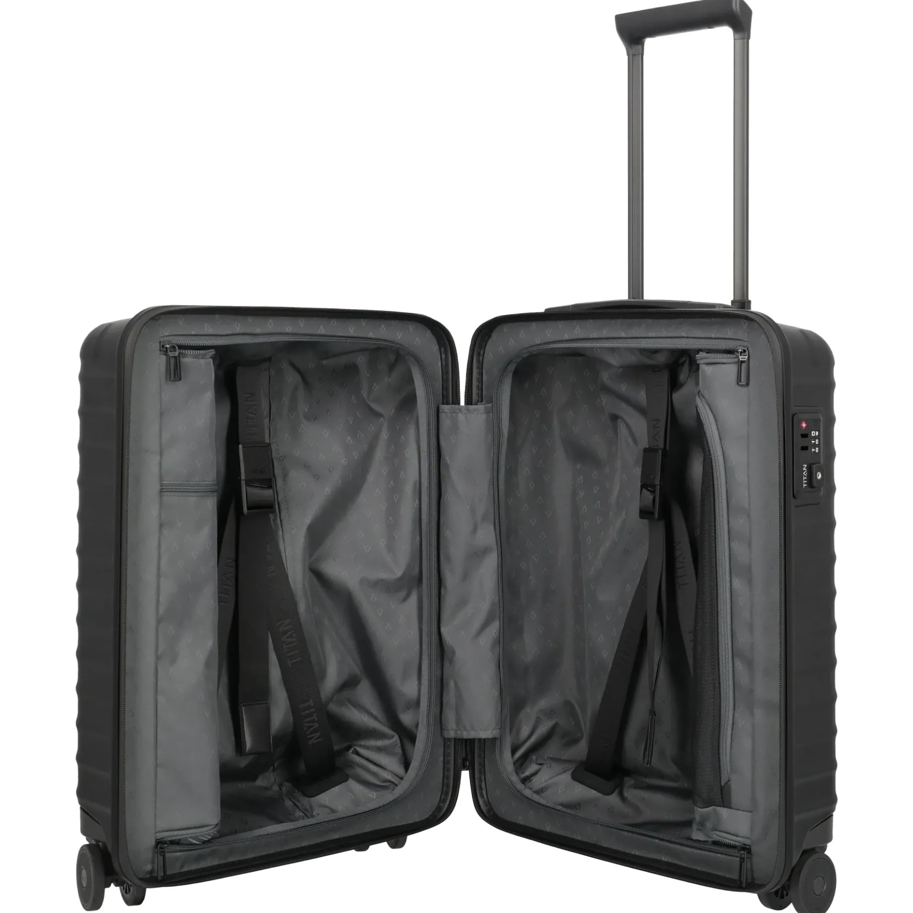 UPGRADE - 4-Rollen-Kabinentrolley S 55/23 cm (nightshade black)