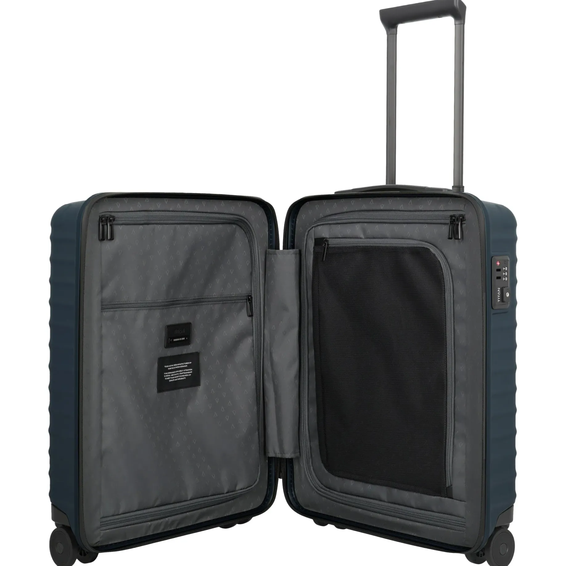 UPGRADE - 4-Rollen-Kabinentrolley S 55/23 cm (midnight blue)