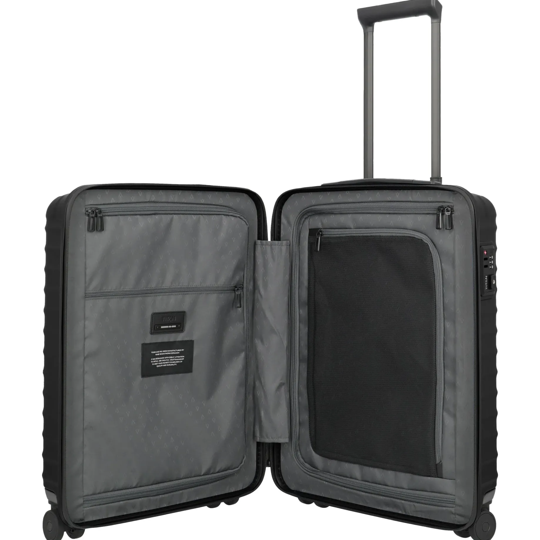 UPGRADE - 4-Rollen-Kabinentrolley S 55/20 cm (nightshade black)