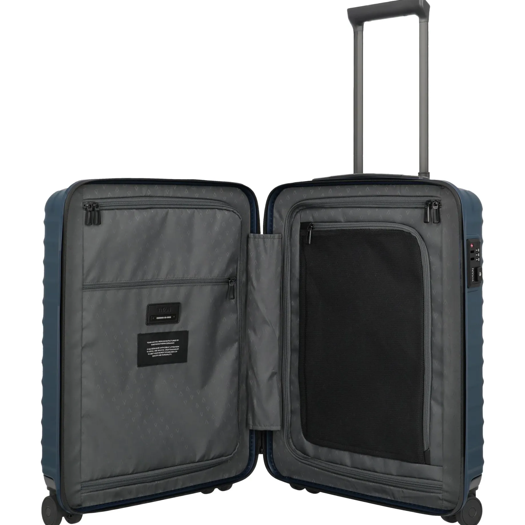 UPGRADE - 4-Rollen-Kabinentrolley S 55/20 cm (midnight blue)