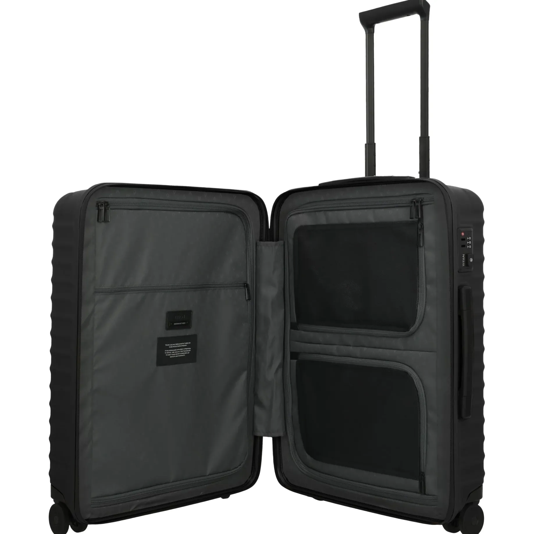 UPGRADE - 4-Rollen-Trolley 65 cm (nightshade black)