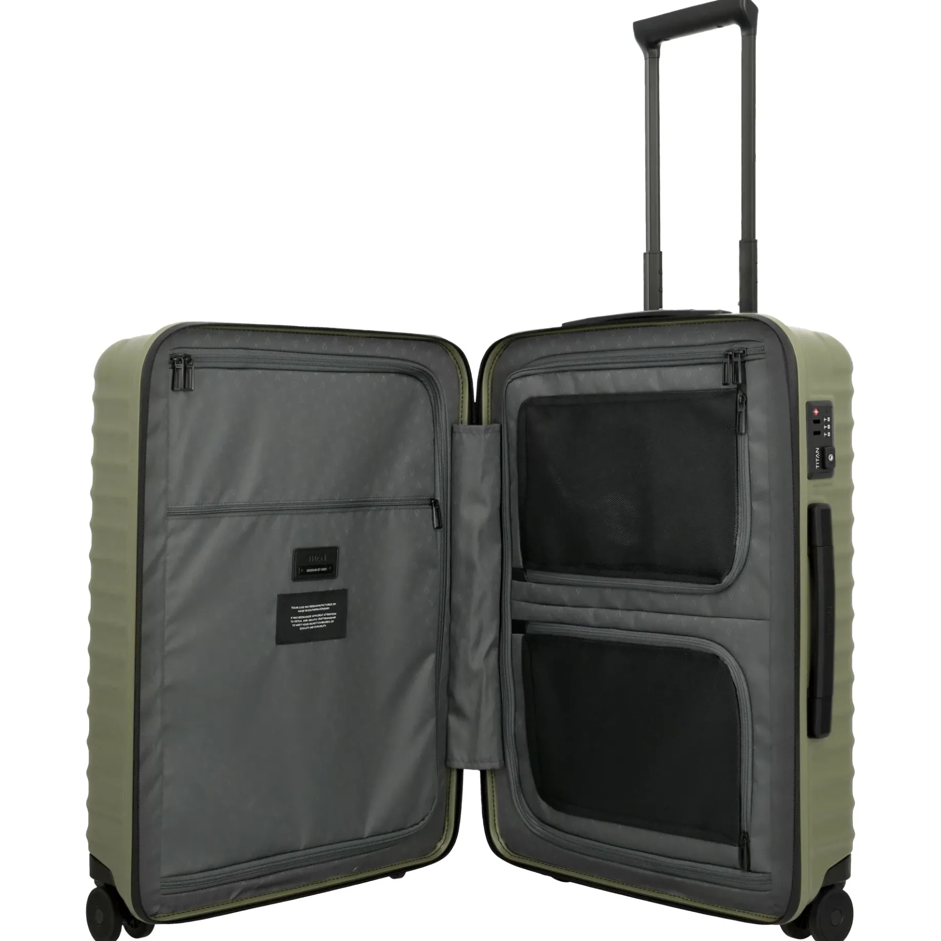 UPGRADE - 4-Rollen-Trolley 65 cm (forest green)
