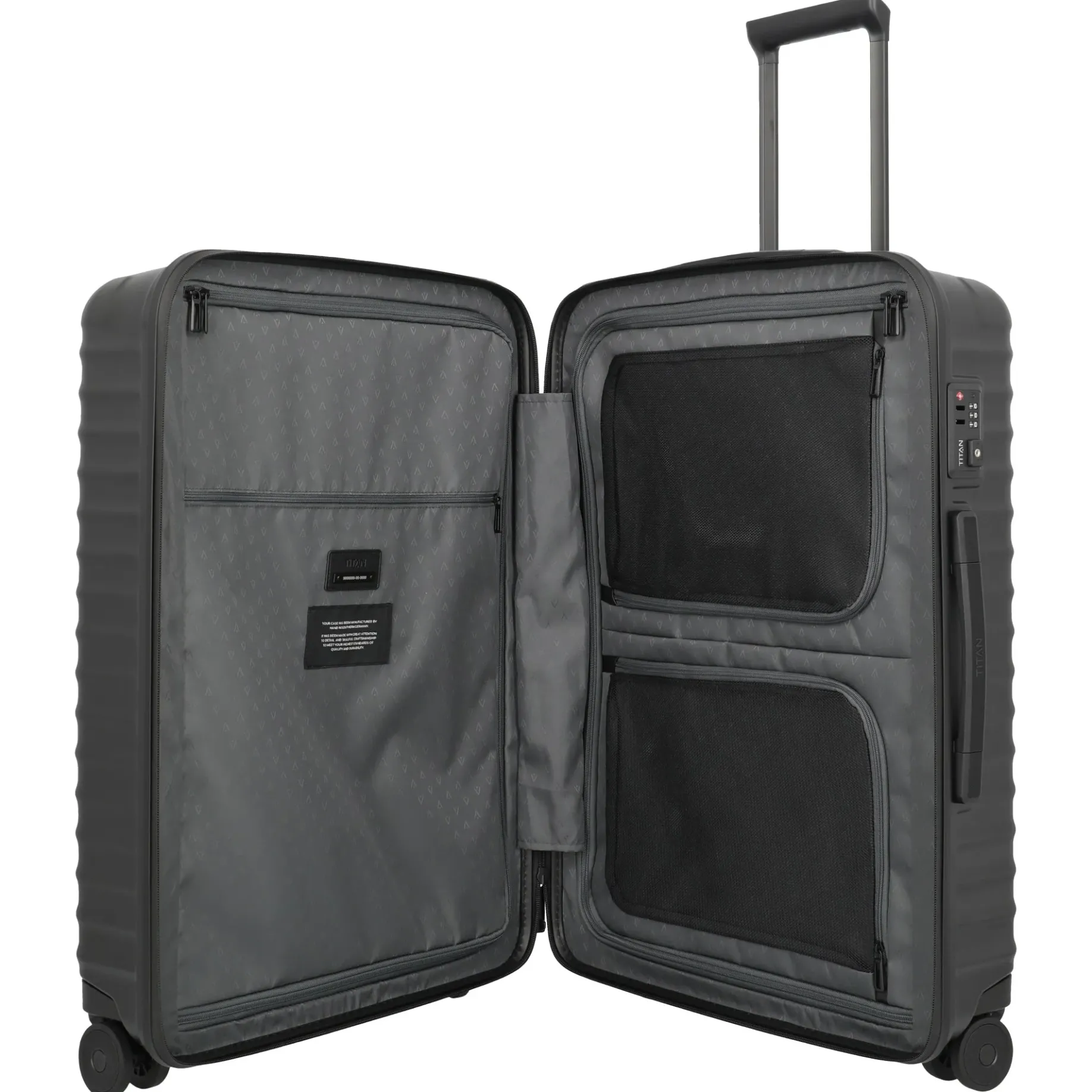 UPGRADE - 4-Rollen-Trolley M+ 69 cm (nightshade black)