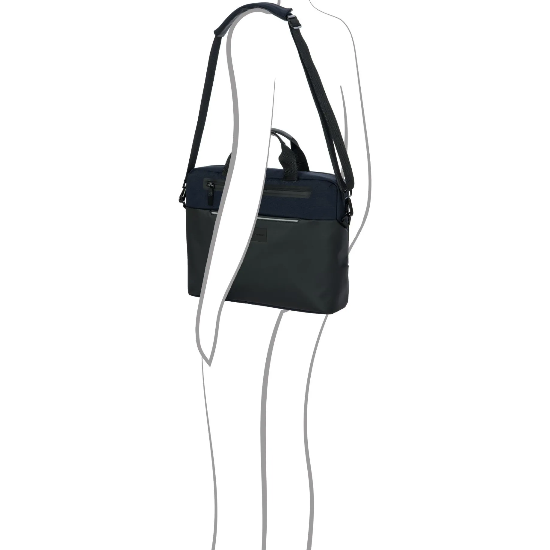 Urban Eco - Aktentasche M 38 cm (dark blue)