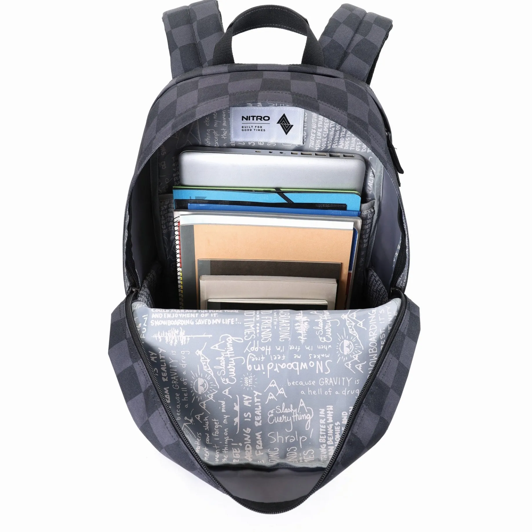 Urban Plus - Laptoprucksack 15" 46 cm (checker)