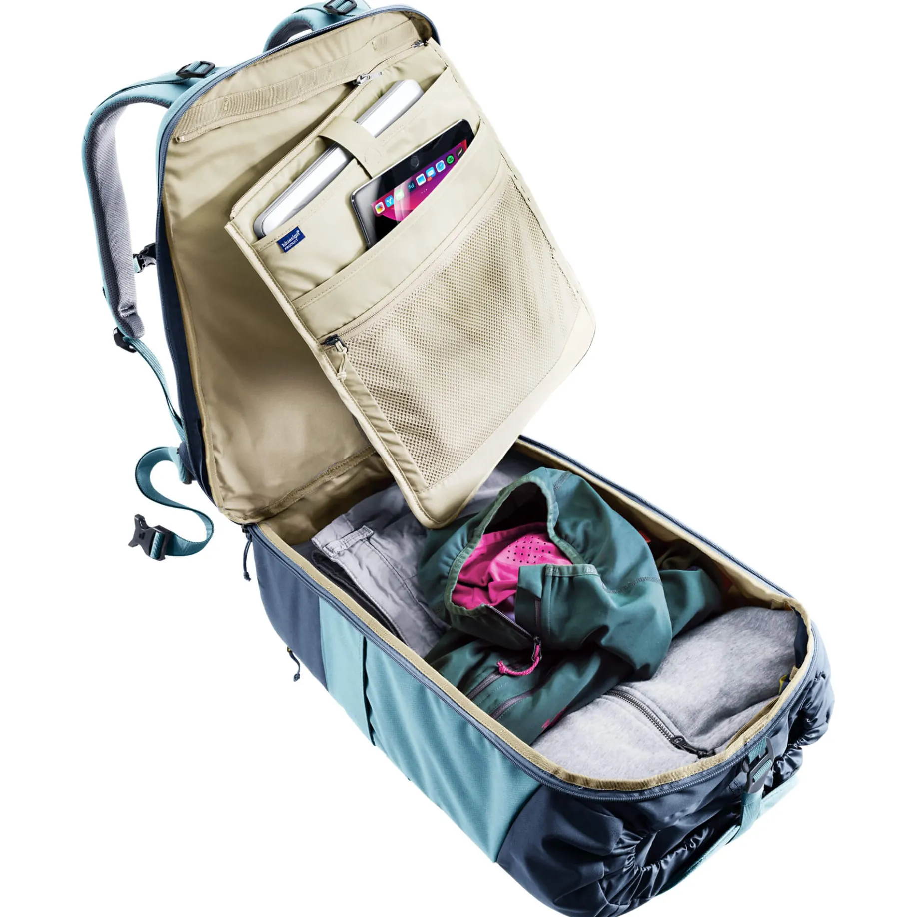 Utilion 34+5 - Rucksack 16" 53 cm erw. (atlantic-ink)