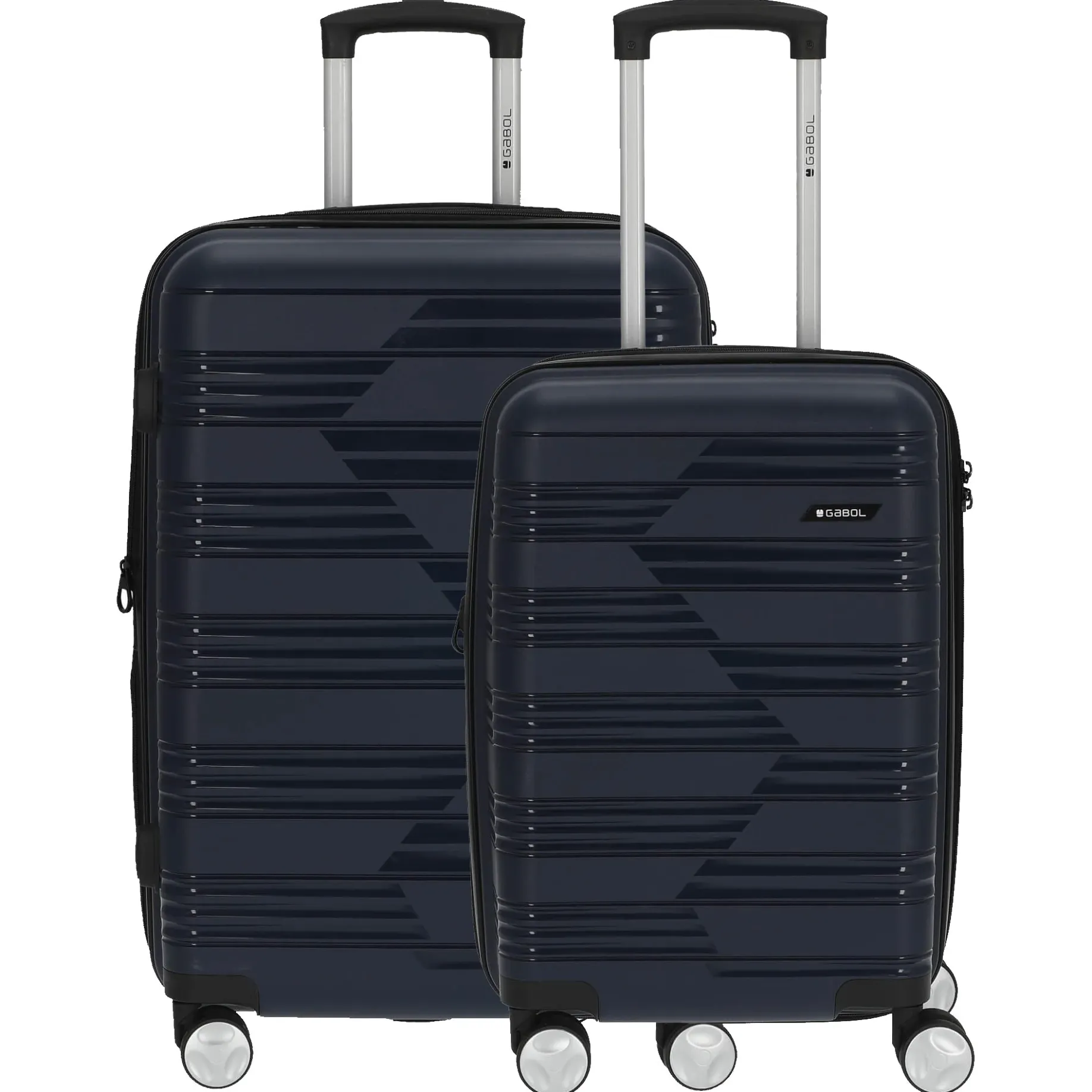 Uyiko - 4-Rollen-Trolley Set 2tlg. S/M (azul marino)