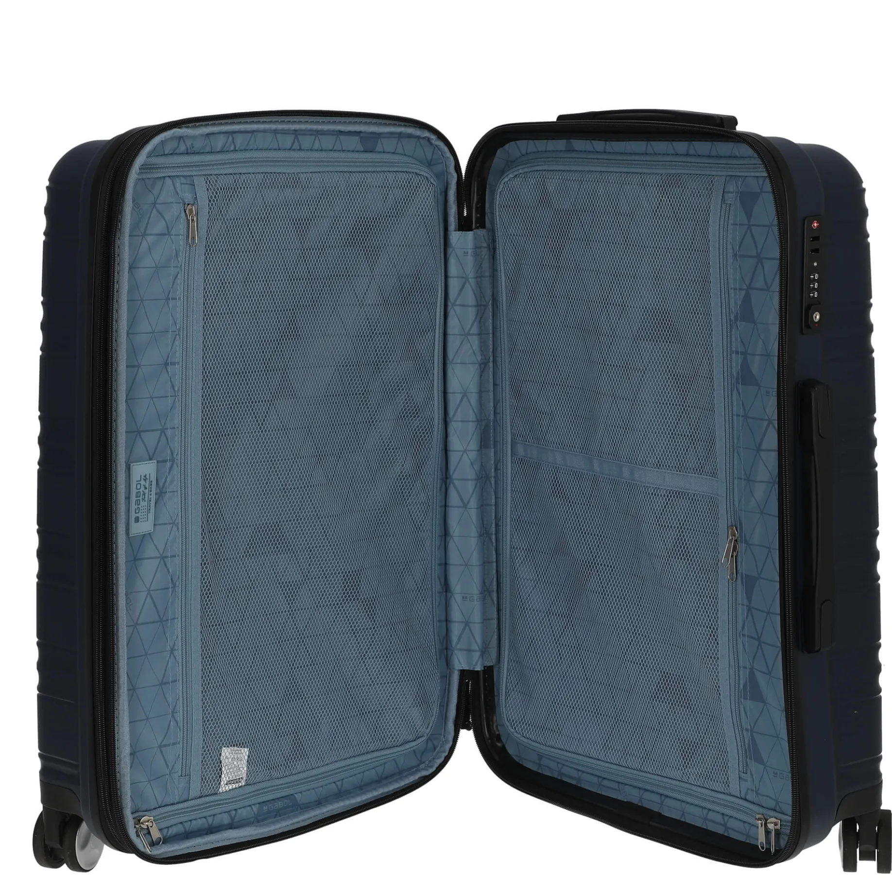 Uyiko - 4-Rollen-Trolley Set 2tlg. S/M (azul marino)