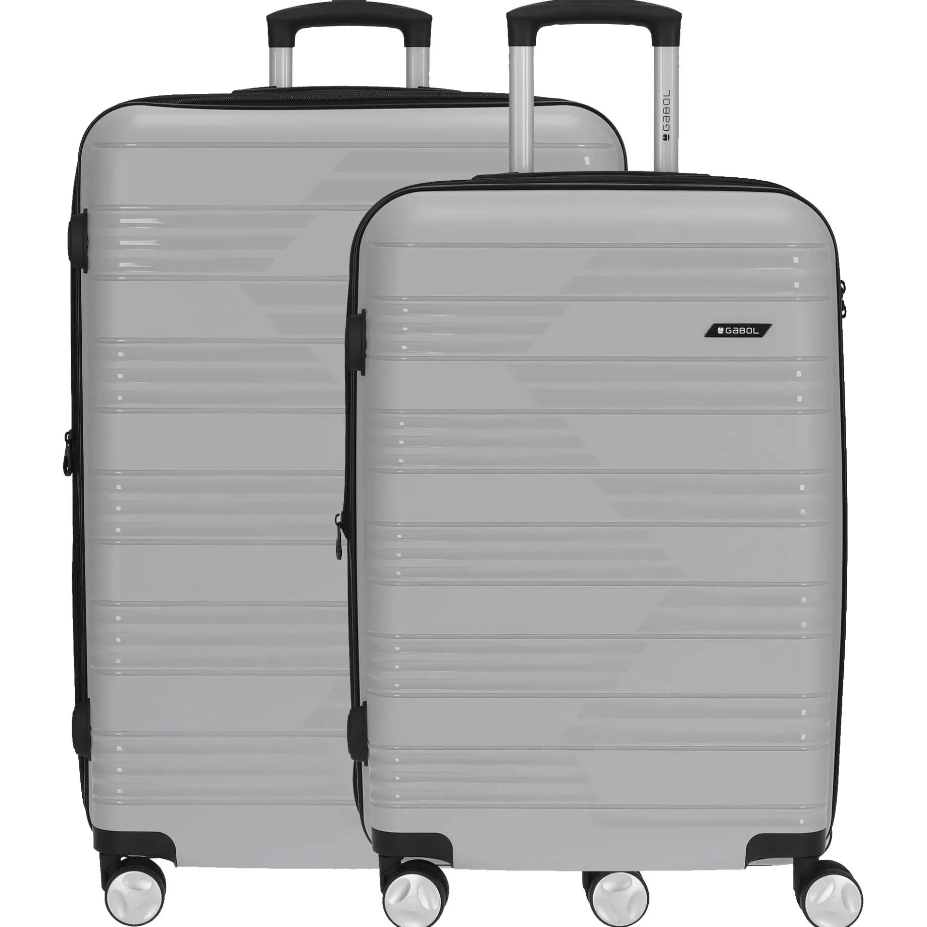 Uyiko - 4-Rollen-Trolley Set 2tlg. M/L (plata)