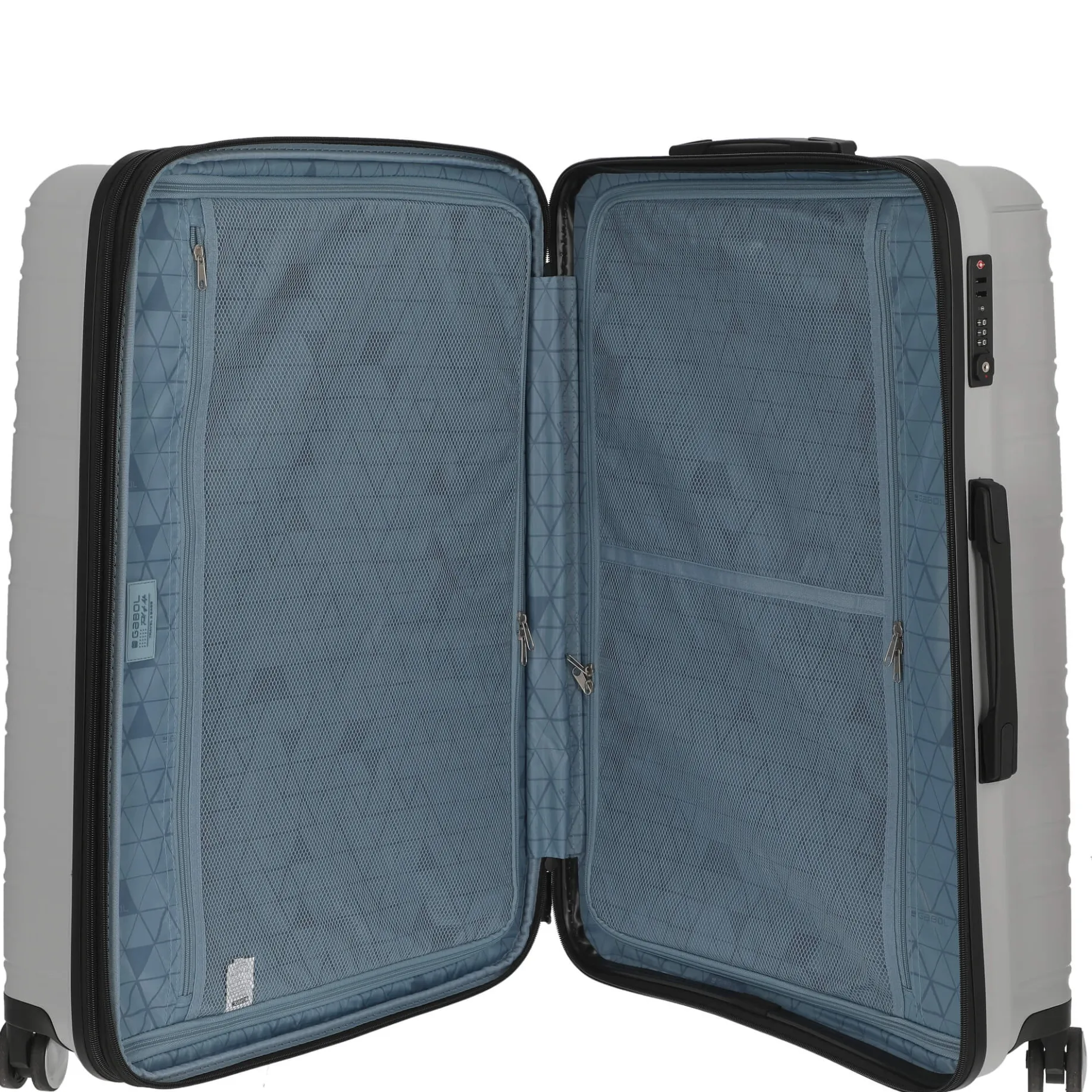 Uyiko - 4-Rollen-Trolley Set 2tlg. M/L (plata)