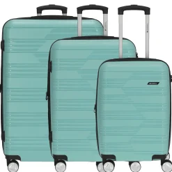 Uyiko - 4-Rollen-Trolley Set 3tlg. S/M/L erw. (verde menta)
