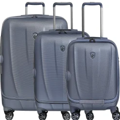 Vantage Smart Access - 4-Rollen-Trolley Set 3tlg. erw. (slate blue)