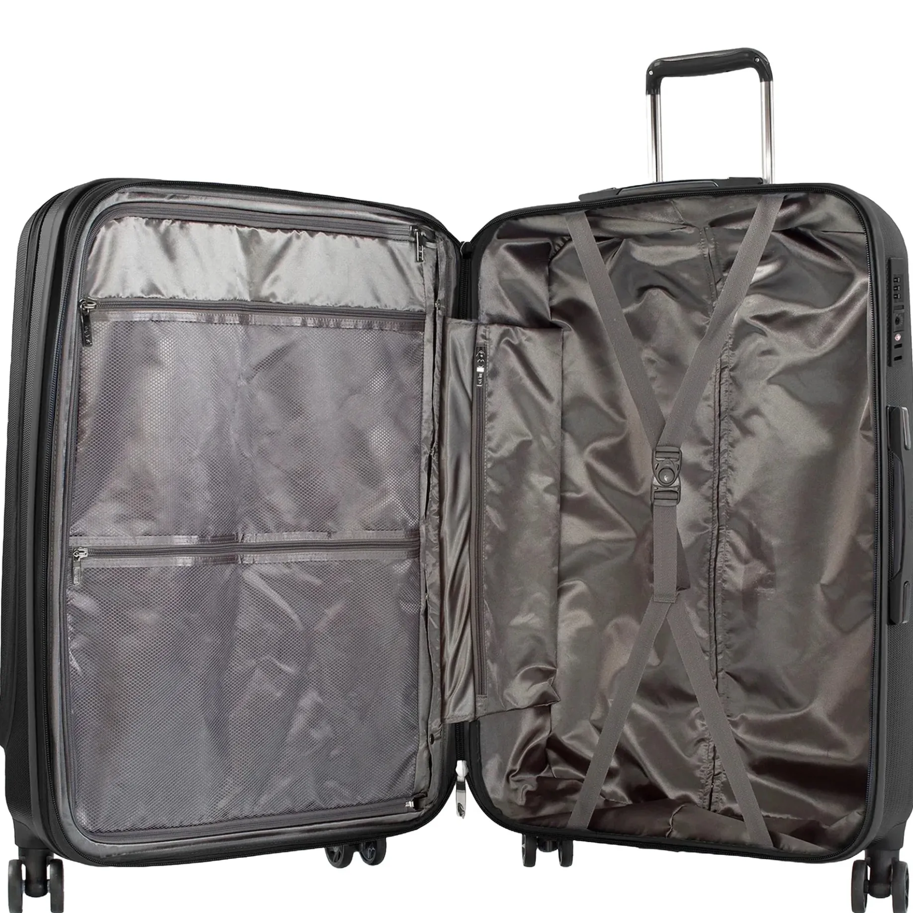 Vantage Smart Access - 4-Rollen-Trolley Set 3tlg. erw. (schwarz)