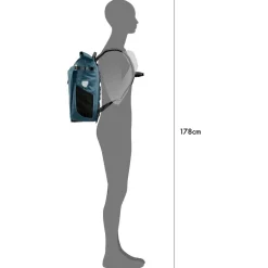 Vario 26 Hinterradtasche - Rucksack 47 cm (petrol)