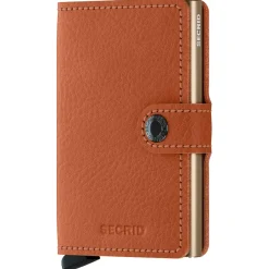 Vegetable Tanned Miniwallet - Geldbörse RFID 6.5 cm (caramello-sand)