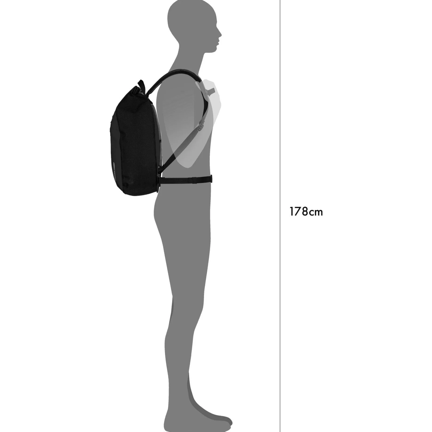 Velocity 17 - Rucksack 15" 45 cm (black)