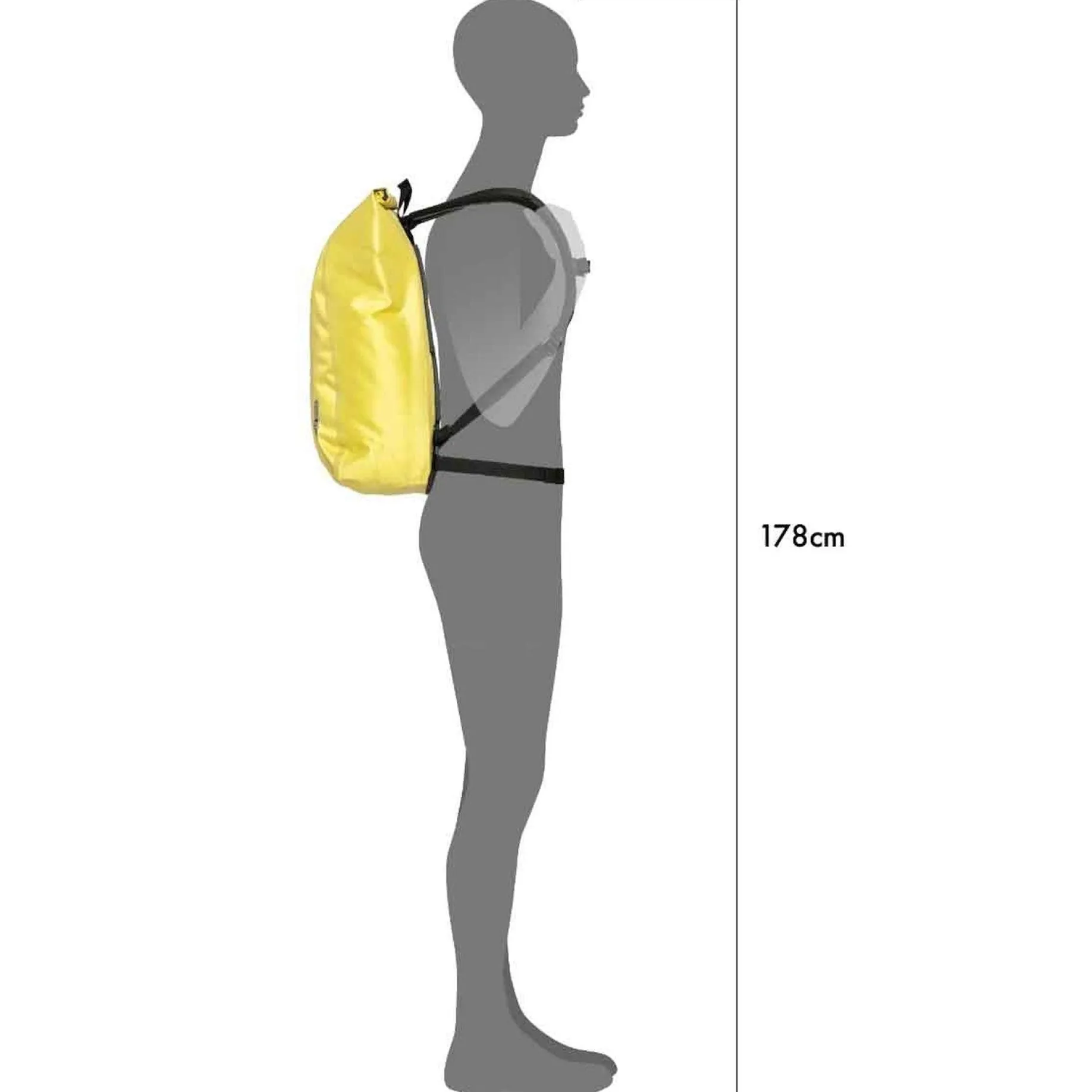 Velocity PS 23 - Rucksack 50 cm (lemon sorbet)