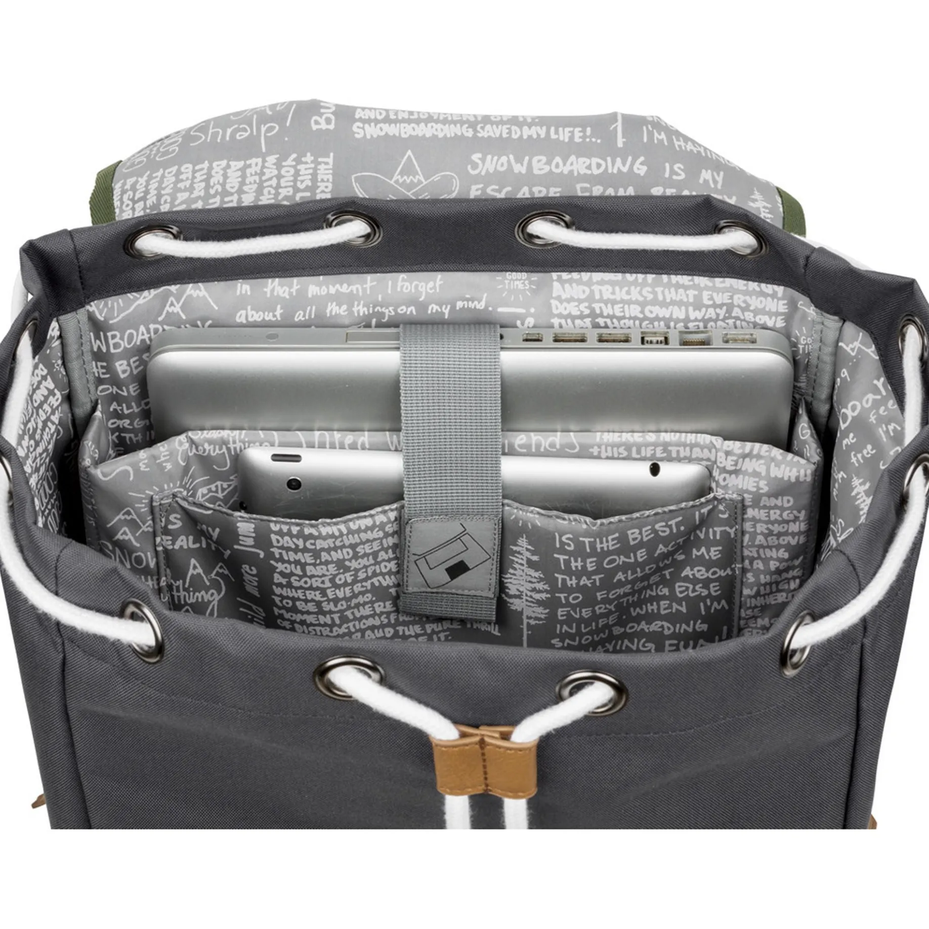 Venice - Laptoprucksack 44 cm 15" (pirate black)