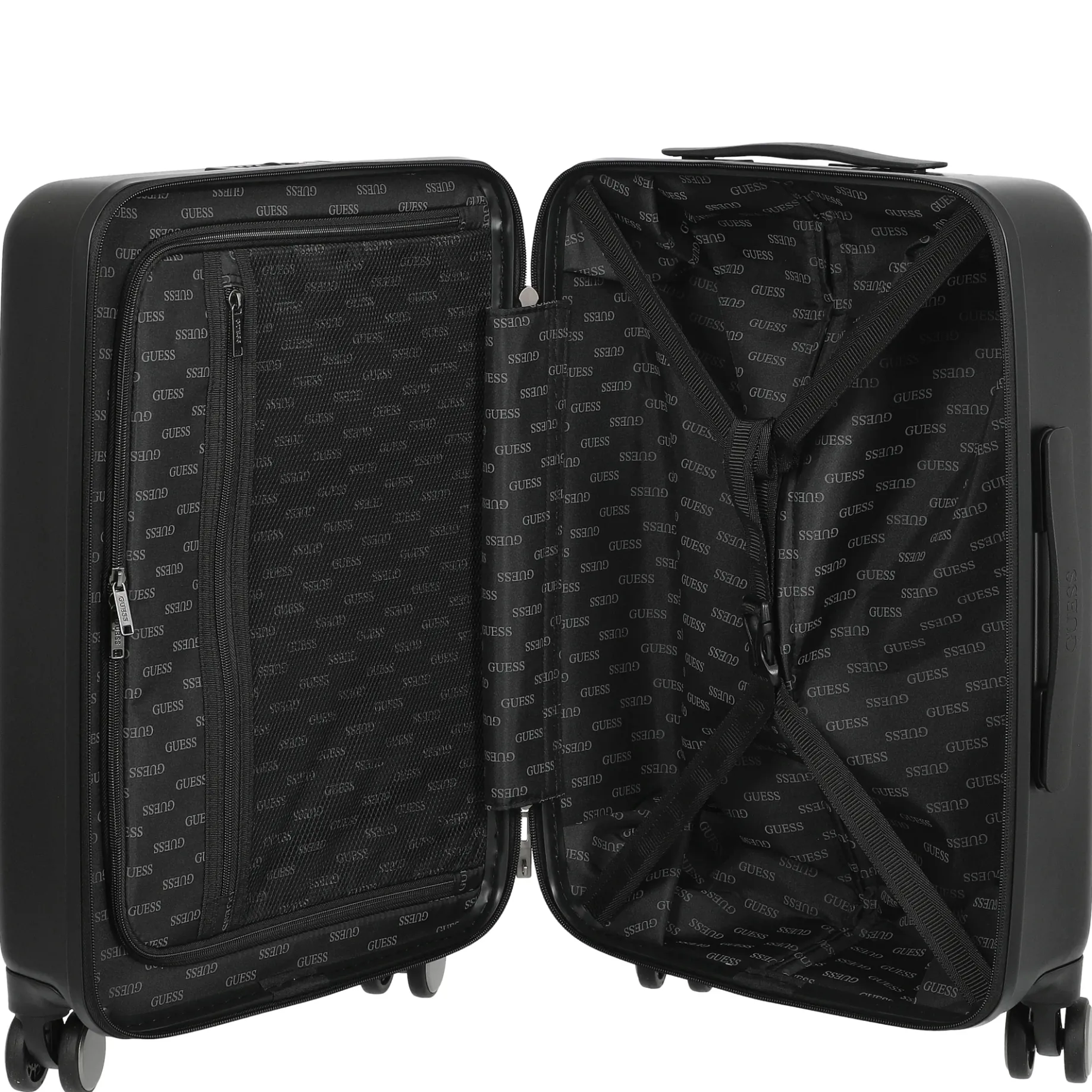 Verona - 4-Rollen Kabinentrolley S 55 cm (dark black)