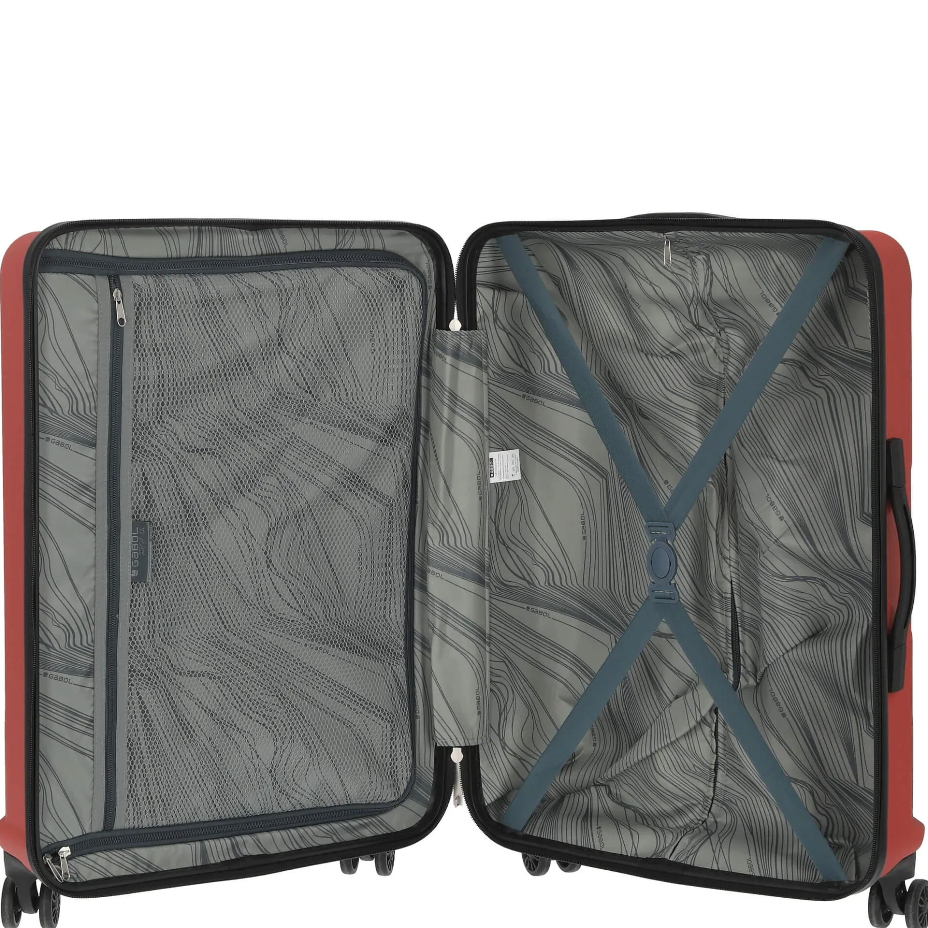 Vienna - 4-Rollen-Trolley 67 cm M (coral)