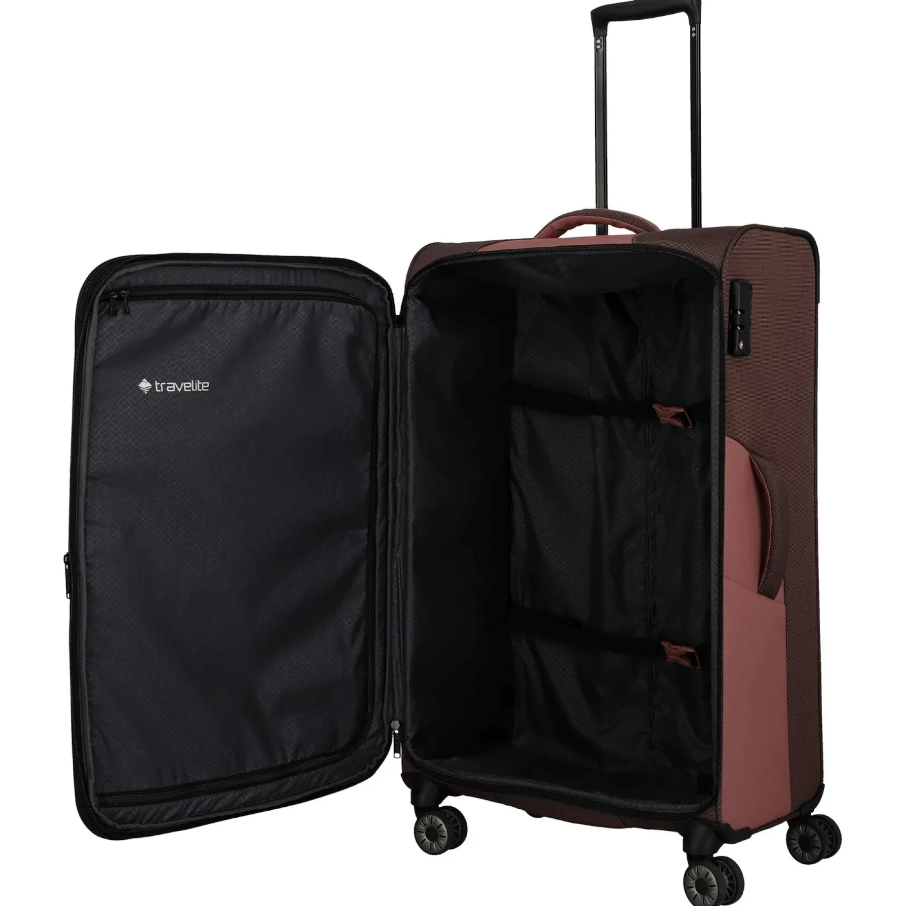 Viia - 4-Rollen-Trolley L 77 cm erw. (Frühlingsrose)
