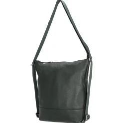Vika - Schultertasche 33 cm (bottlegreen)