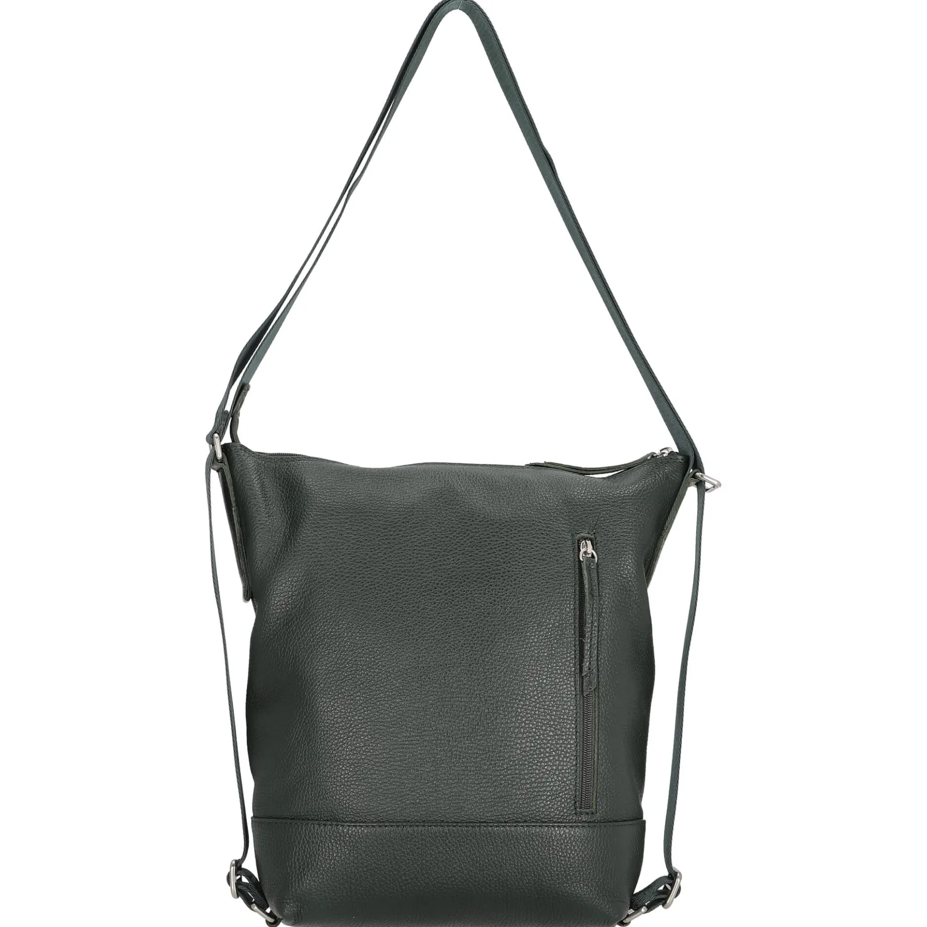 Vika - Schultertasche 33 cm (bottlegreen)