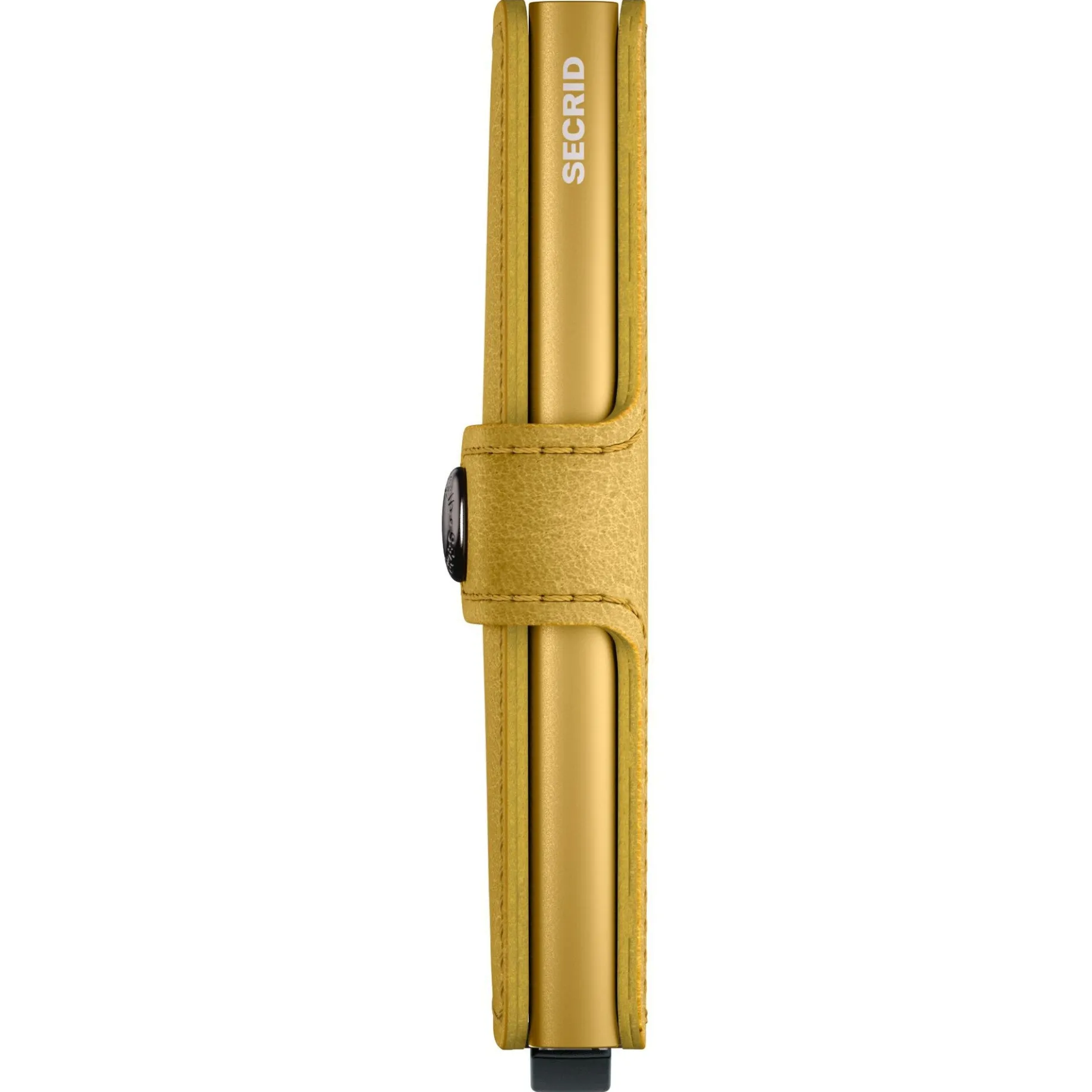 Vintage Miniwallet - Geldbörse RFID 6.5 cm (yellow)