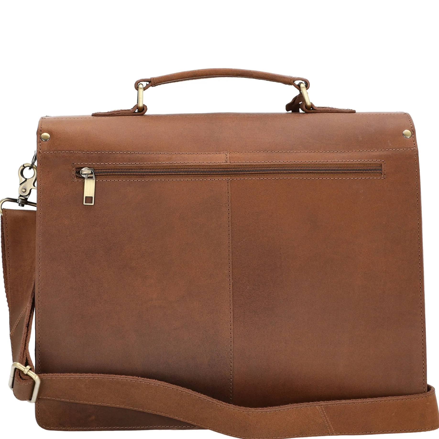 Vintage Scott - Aktentasche 38 cm (cognac)