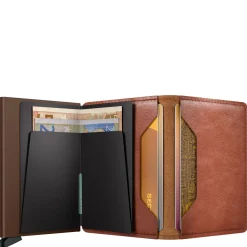 Vintage Slimwallet - Geldbörse RFID 6.8 cm (cognac-brown)