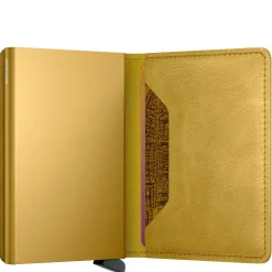 Vintage Slimwallet - Geldbörse RFID 6.8 cm (yellow)