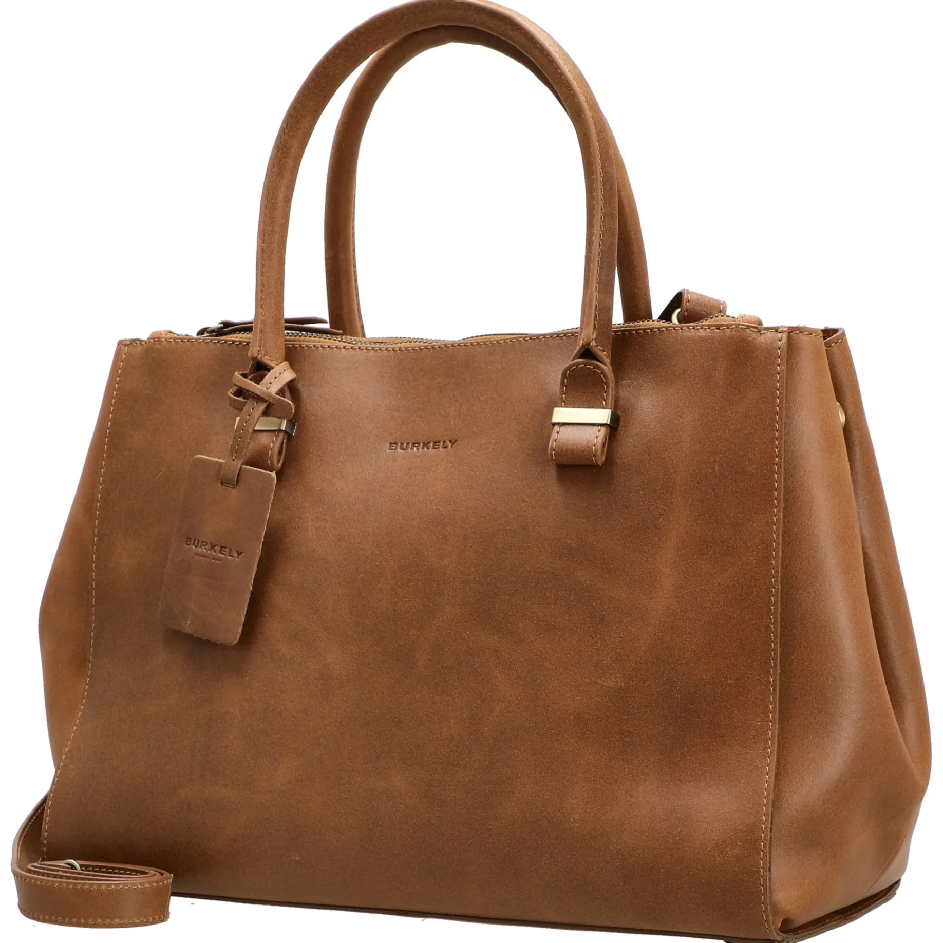 Vintage Wieske Workbag - Handtasche 35 cm (cognac)