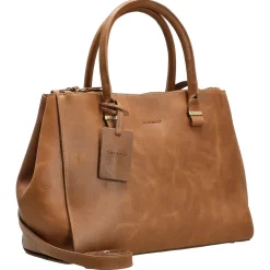 Vintage Wieske Workbag - Handtasche 35 cm (cognac)