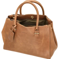 Vintage Wieske Workbag - Handtasche 35 cm (cognac)