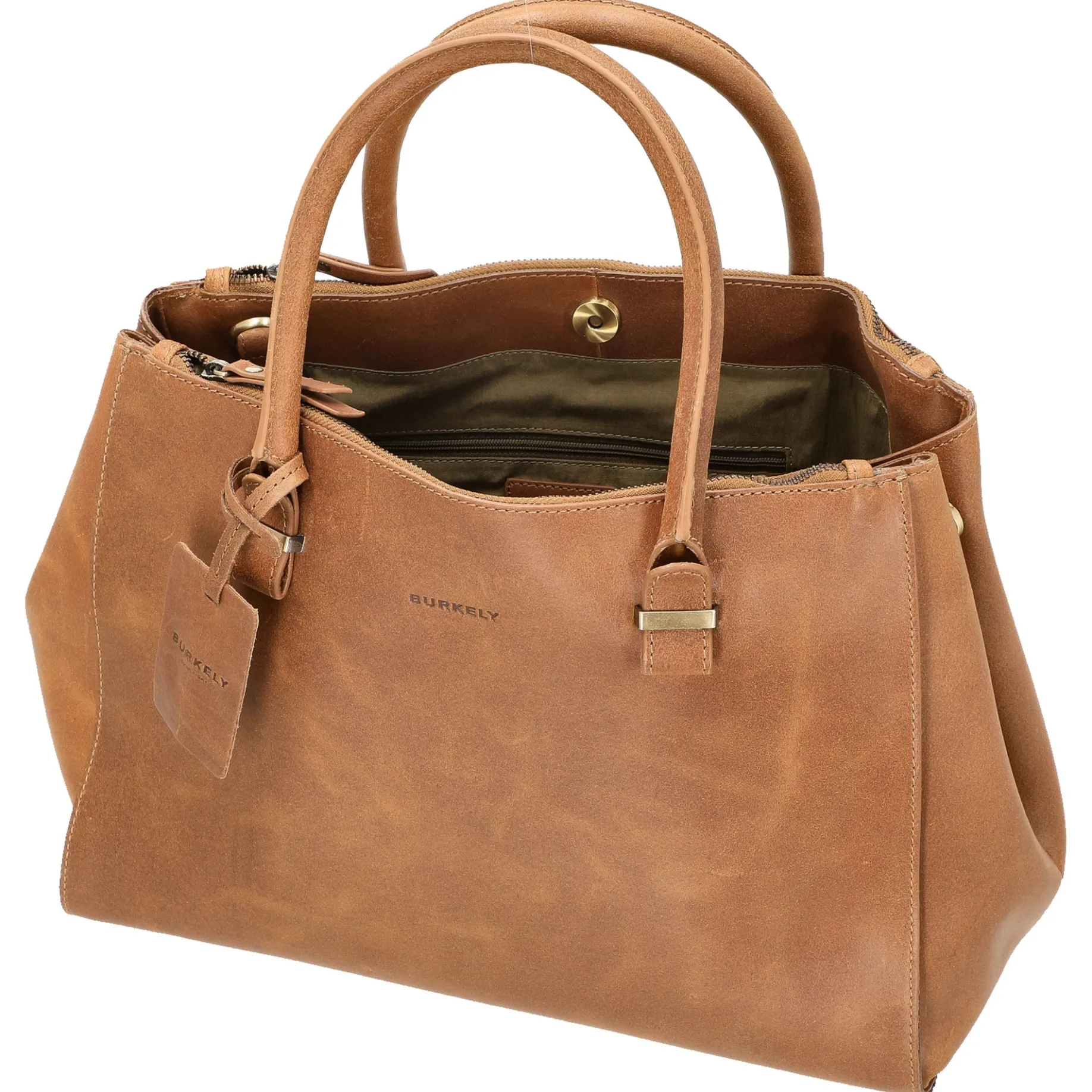 Vintage Wieske Workbag - Handtasche 35 cm (cognac)