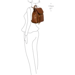 Volterra - Rucksack 30 cm (tobacco)