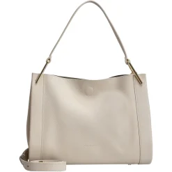 Wallace - Schultertasche 28 cm (lambskin white/laurel green)