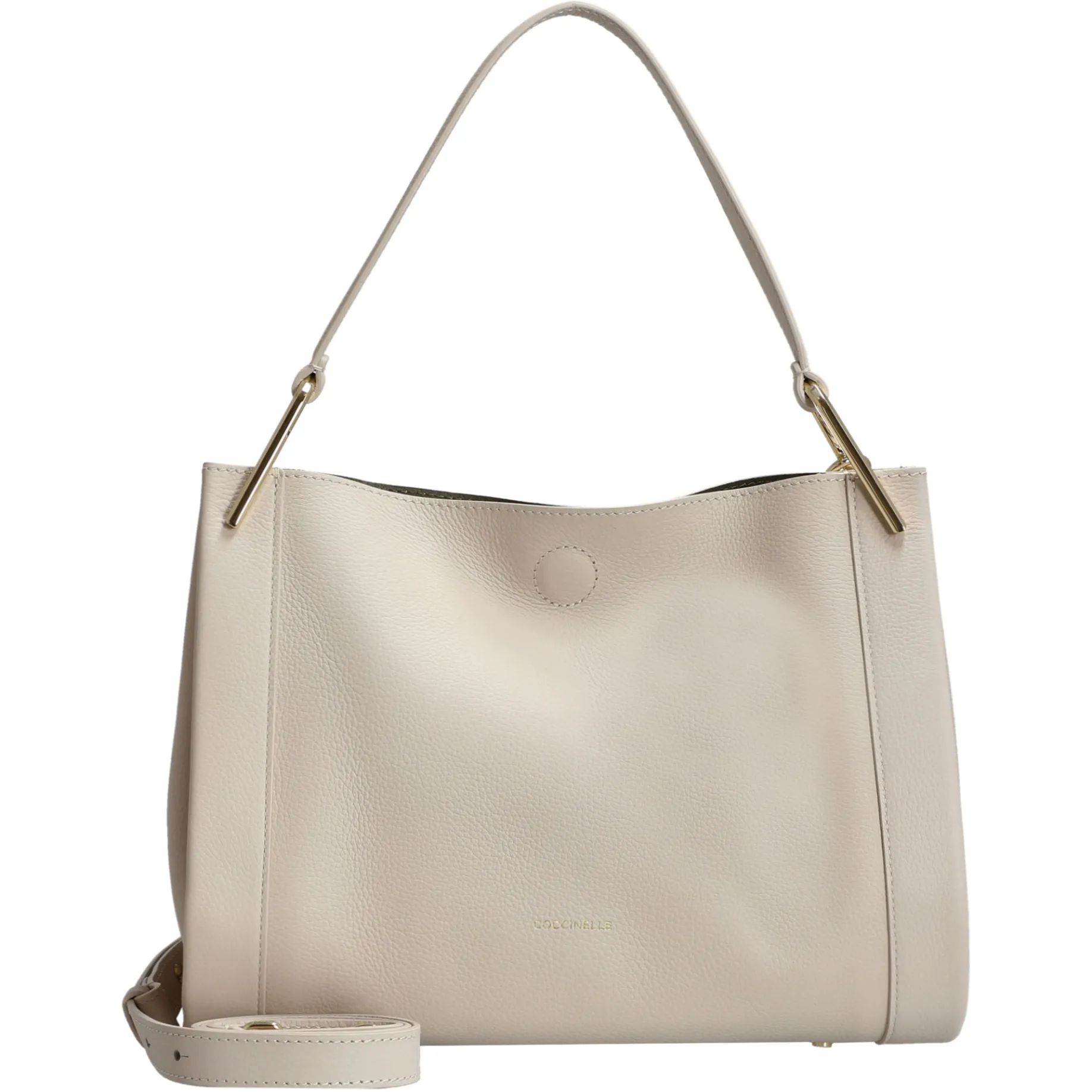 Wallace - Schultertasche 28 cm (lambskin white/laurel green)