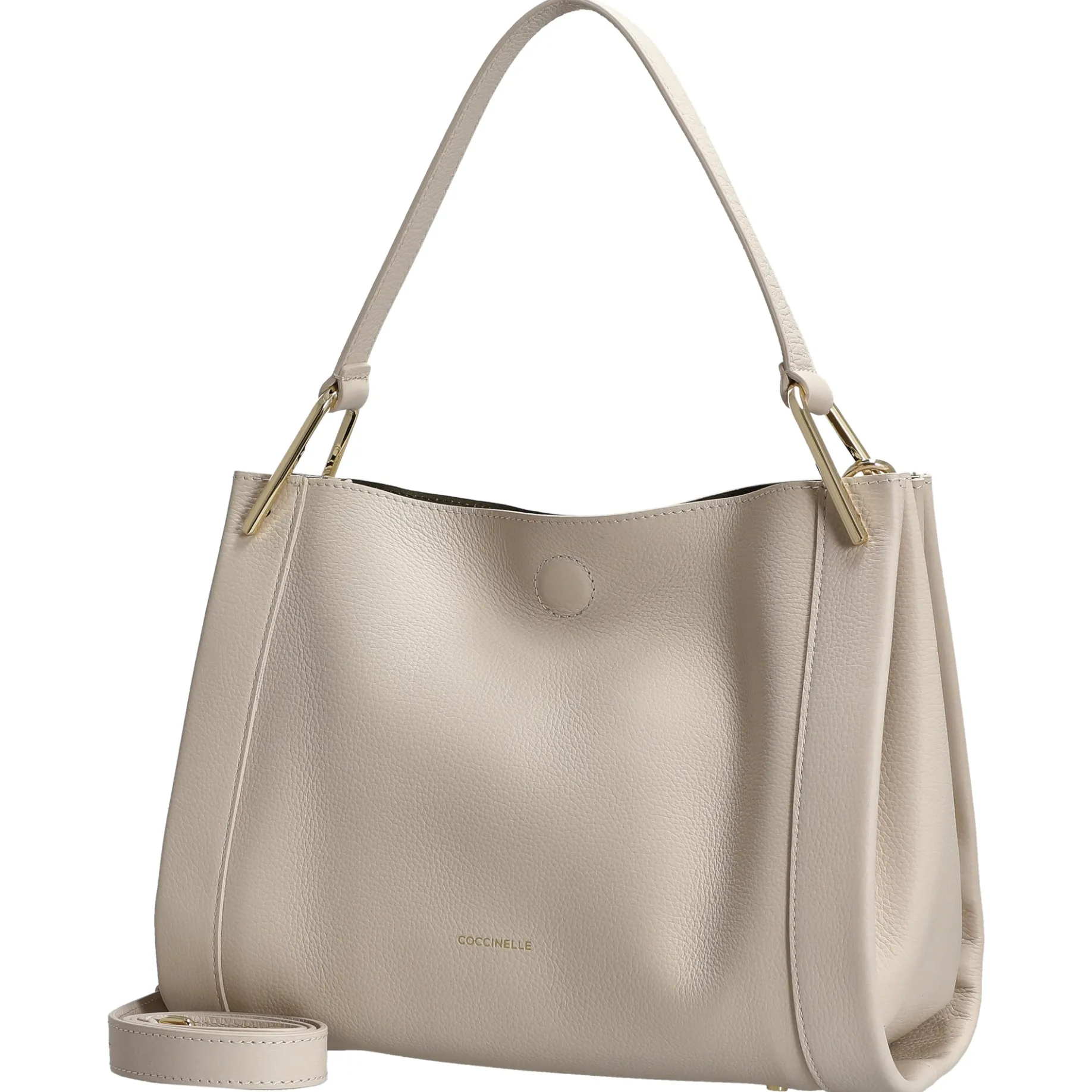 Wallace - Schultertasche 28 cm (lambskin white/laurel green)