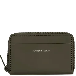 Wallet - Geldbörse 10 cm (dark olive)