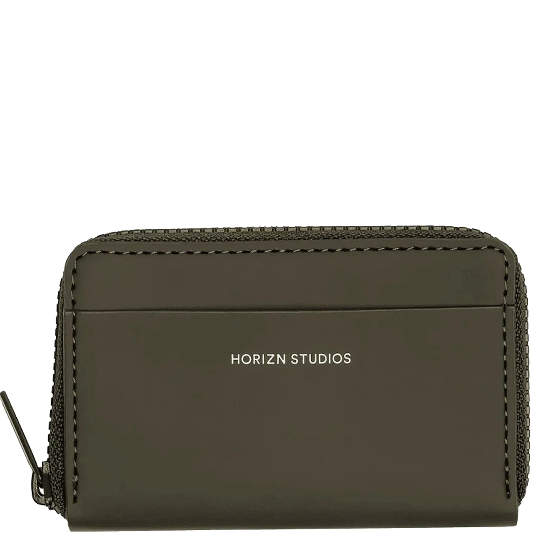 Wallet - Geldbörse 10 cm (dark olive)