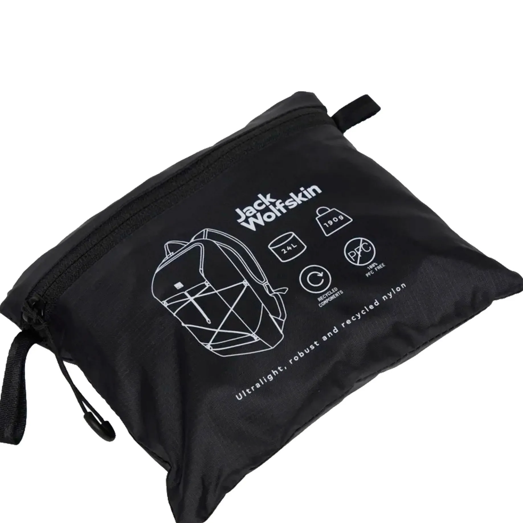 Wandermood Packable 24 - Rucksack 46 cm (granite black)